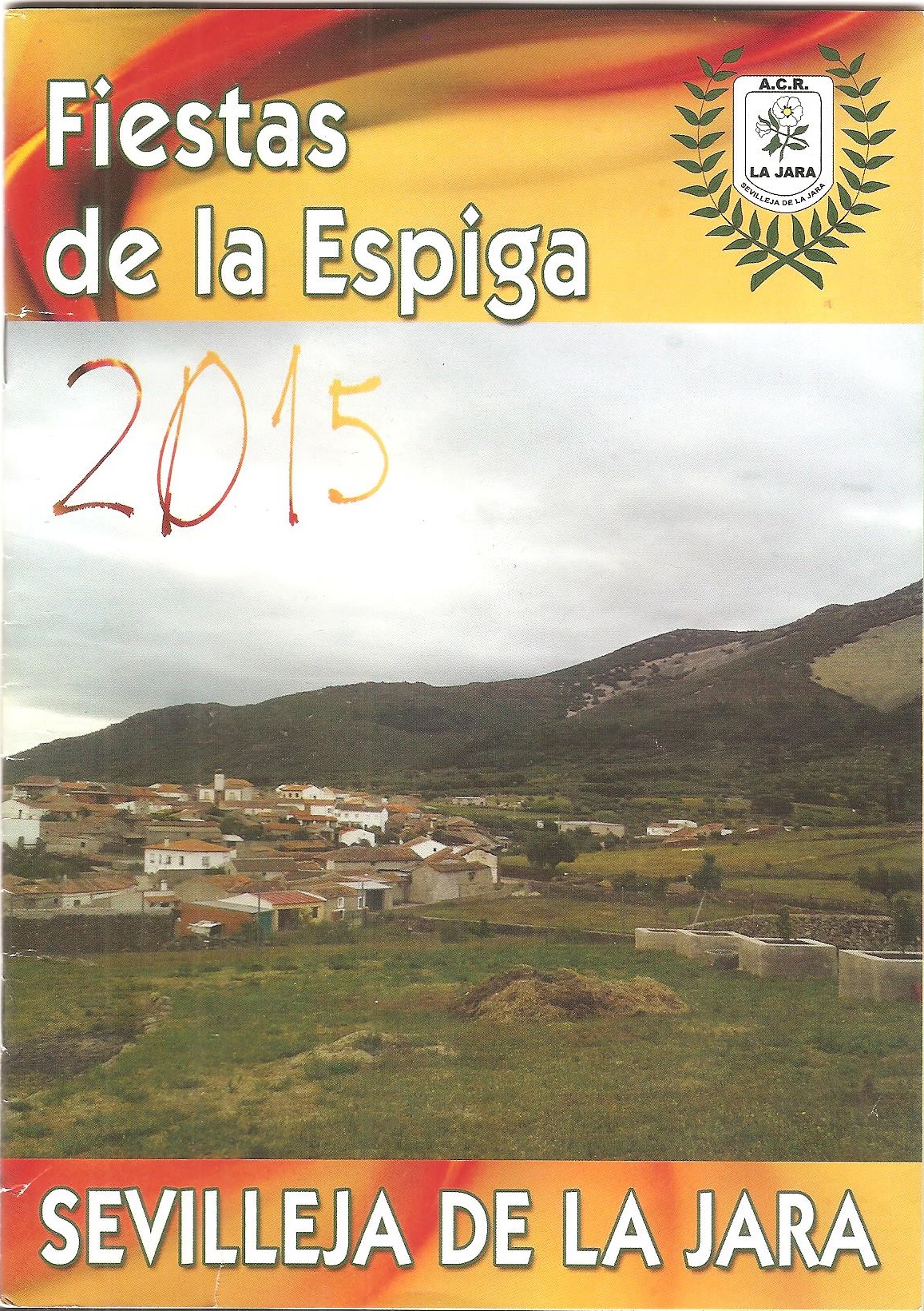 Programa Fiestas de la Espiga 2015